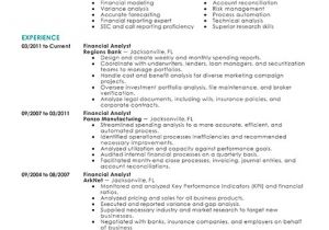 Finance Resume Sample Pdf Best Financial Analyst Resume Example Livecareer