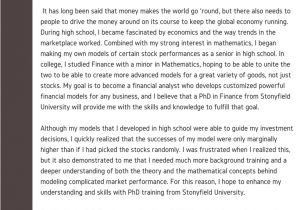 Finance sop Template Best Statement Of Purpose for Phd In Finance Writing Online