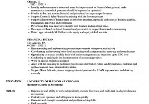 Finance Student Resume for Internship Financial Intern Resume Samples Velvet Jobs