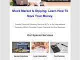 Financial Email Newsletter Templates 5 Best Financial Advisors Email Marketing Services Mailget