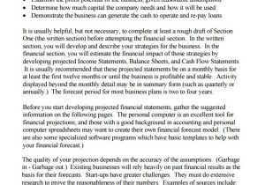 Financial Part Of Business Plan Template Financial Business Plan Templates 8 Free Premium Word