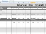 Financial Proposal Template Excel Financial Plan Template Excel Free Spreadsheettemple