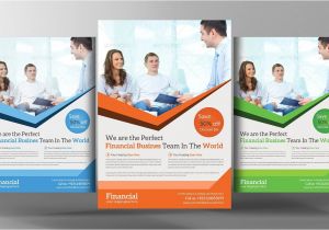 Financial Services Brochure Template Free Financial Flyer Template Flyer Templates Creative Market