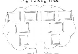 Fingerprint Template for Kids Diagram Printable Blank Family Tree Diagram