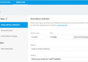 Firebase Email Templates Firebase Authentication How to Sign Up Sign In Sign
