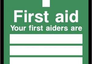 First Aid Poster Template First Aid Signs Health and Safety Signs