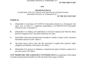 First Right Of Refusal Contract Template Right Of First Refusal Agreement to Acquire Shares Legal