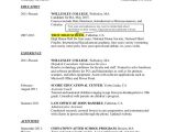 First Year College Student Resume 8 College Resume Examples Templates
