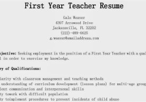 First Year Teacher Cover Letter Examples First Year Elementary Teacher Resume Cover Letter