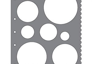 Fiskars Shape Cutter Templates Shape Template Circles