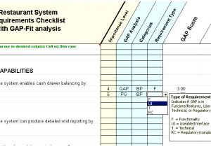 Fit Gap Analysis Template Xls 7 Fit Gap Analysis Template Excel Iakiu Templatesz234