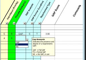 Fit Gap Analysis Template Xls Fit Gap Analysis Template Xls Free Template Design
