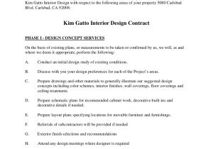 Fit Out Contract Template 8 Interior Design Proposal Examples Pdf Examples