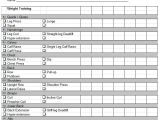 Fitness Program Template Free Download Workout Schedule Template 27 Free Word Excel Pdf