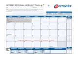 Fitness Program Template Free Download Workout Schedule Template 6 Free Sample Example format