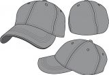 Fitted Hat Template Royalty Free Baseball Cap Clip Art Vector Images