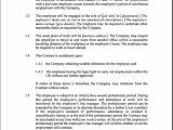 Fixed Term Contract Of Employment Template Fixed Short Term Employment Contract Template