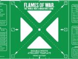 Flames Of War Artillery Template Paizo Com Flames Of War Green Double Width Artillery