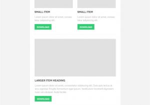 Flat Design Email Template Best Free Email Newsletter Design Templates Latest