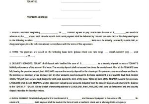 Flat Rent Contract Template 11 Sample Apartment Rental Agreement Template Pdf Word