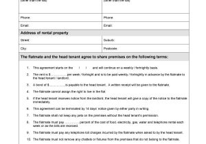 Flatmate Contract Template 40 Free Roommate Agreement Templates forms Word Pdf