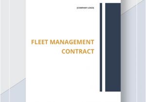 Fleet Management Contract Template Management Contract Template Download 246 Contracts In