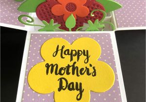 Flower Card for Mom or Grandma Amazon Com Mothers Day Card Handmade Card Flower Card