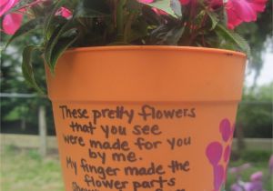 Flower Card for Mom or Grandma Flower Pot We Made for Grandma for Mother S Day Using