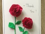Flower Card for Mother S Day Easy Carnation Flower Card Made Of Stapled Tissue Paper