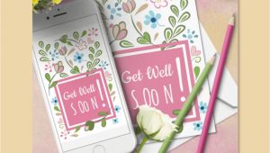 Flower Card Get Well soon Free Get Well soon Card Daily Freebie Day 24 In 2020 with