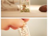 Flower Card Messages for Girlfriend totoro Decor Tiny Message In A Bottle Miniatures