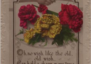 Flower Card Messages for Wife Rotary song Postcard Hearty Good Wishes for Your Birthday