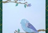 Flower Card Thinking Of You Simple Handmade Card Thinking Of You Bird On A Branch
