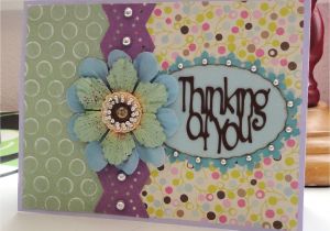 Flower Card Thinking Of You Thinking Of You Scrapbook Com Flower Cards Card Making