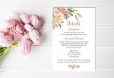 Flower Decoration Visiting Card Design Pin by Elegant On Coral Wedding Details Card Wedding