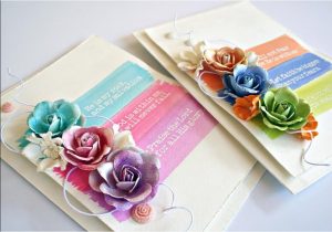 Flower Embellishments for Card Making Creating In Faith with Robbie Herring On Live with Prima