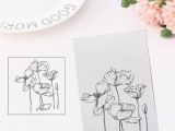 Flower Rubber Stamps Card Making Compare Lotus Flower Clear Stamps Rubber Transparent Stamps