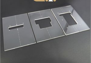 Floyd Rose Routing Template Acrylic Floyd Rose Router Template Set Ebay