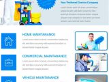 Flyers for Cleaning Business Templates Download Free Cleaning Service Flyer Psd Template for