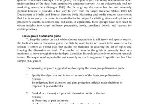Focus Group Discussion Report Template Pdf Focus Group Discussion 1