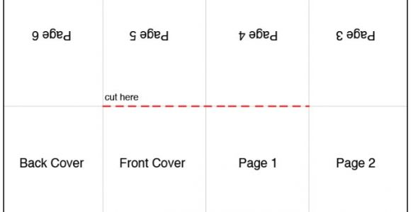 Foldable Booklet Template 9 Best Images Of Book Folding Template Printable Free