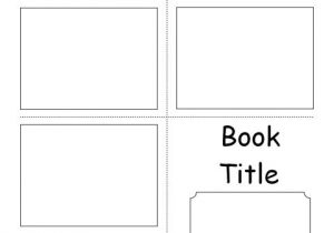 Foldable Booklet Template Editable Fold Over Mini Book Templates Sb7366 Sparklebox