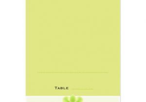 Foldable Business Card Template Green orchid Folded Place Cards Business Card Templates