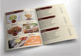 Folded Menu Template Bi Fold Menu Template Free Templates Resume Examples