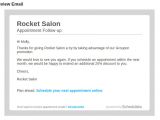 Follow Up Email Template to Client Marketing Online Scheduling Blog