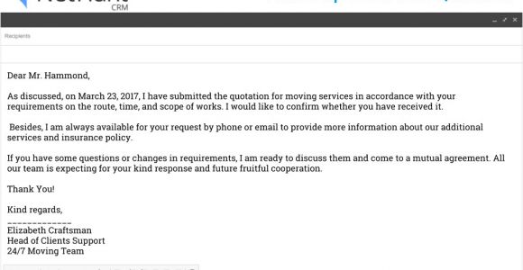 Follow Up Quote Email Template How to Write A Follow Up Email to Client after Quotation