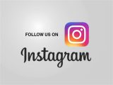 Follow Us On Instagram Template Follow Us On Instagram Backgrounds Black Grey