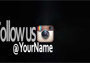 Follow Us On Instagram Template Free Ae Template Follow Us On Instagram Effect Youtube