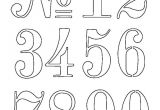 Font Templates to Print Best 25 Number Tattoo Fonts Ideas On Pinterest Number