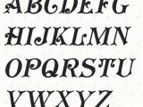Font Templates to Print Fancy Lettering Stencils Letters Font
